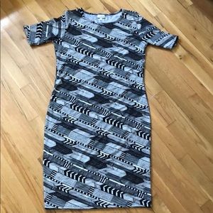 LuLaRoe Julia Dress Size Large